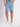 Men Blue Regular Fit Denim Shorts
