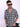 Men Blue and Black Checked Single Pocket Shirt