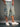 Men Blue Light Shade Baggy Fit Cargo Shorts