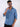 Men Blue Single Pocket Casual Shirt