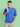 Men Blue Solid Oversized T-Shirt