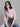 Women Lilac Long Sleeve Cropped Shirt with Oversized Pockets