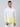 Gender Fluid Sunshine Yellow/White Ombre Ovesized Solid Casual Shirt