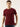 Men Maroon Solid Regular Fit T-Shirt