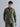 Men Moss Green Full Hand Stretchable Solid Shirt with Pocket Detailing