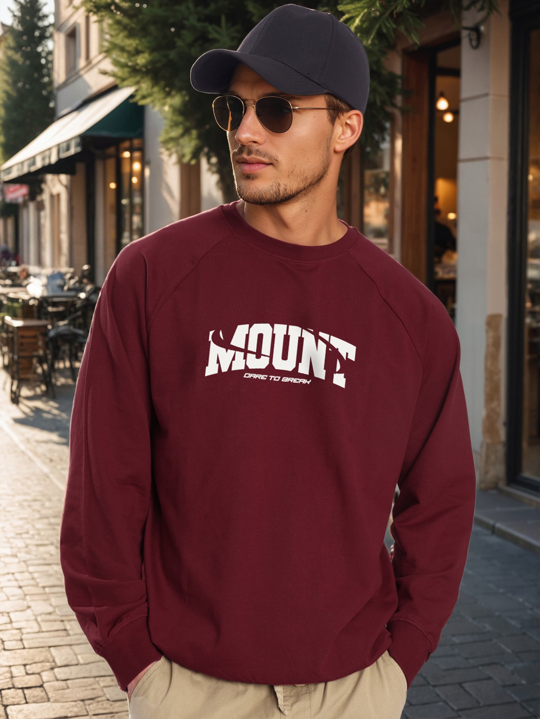 Men Relaxed Sweatshirt