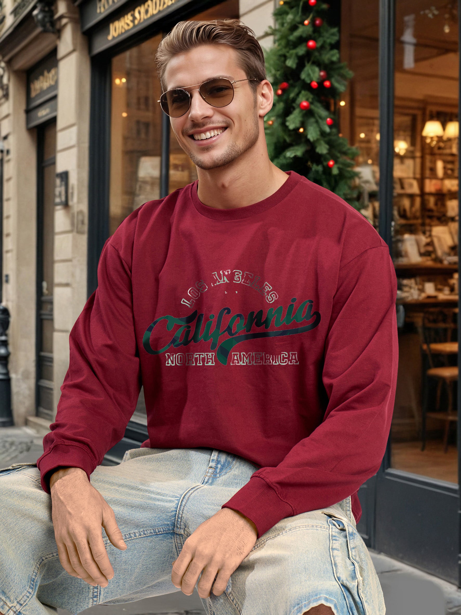 Men Relaxed Sweatshirt
