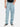 Men Light Blue Straight Fit Solid Denim Cargo Jeans