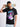 Men Black Cotton Lycra Graphic Print T Shirt