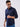 Men Navy Checked Single Pocket Shirt