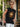 Men Black Sleeveless Graphic Oversized T Shirt
