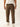 Men Coffee Liquer Overdyed Relaxed Fit Solid Cargo Trouser