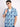 Men Blue and White Abstract Printed Shirt