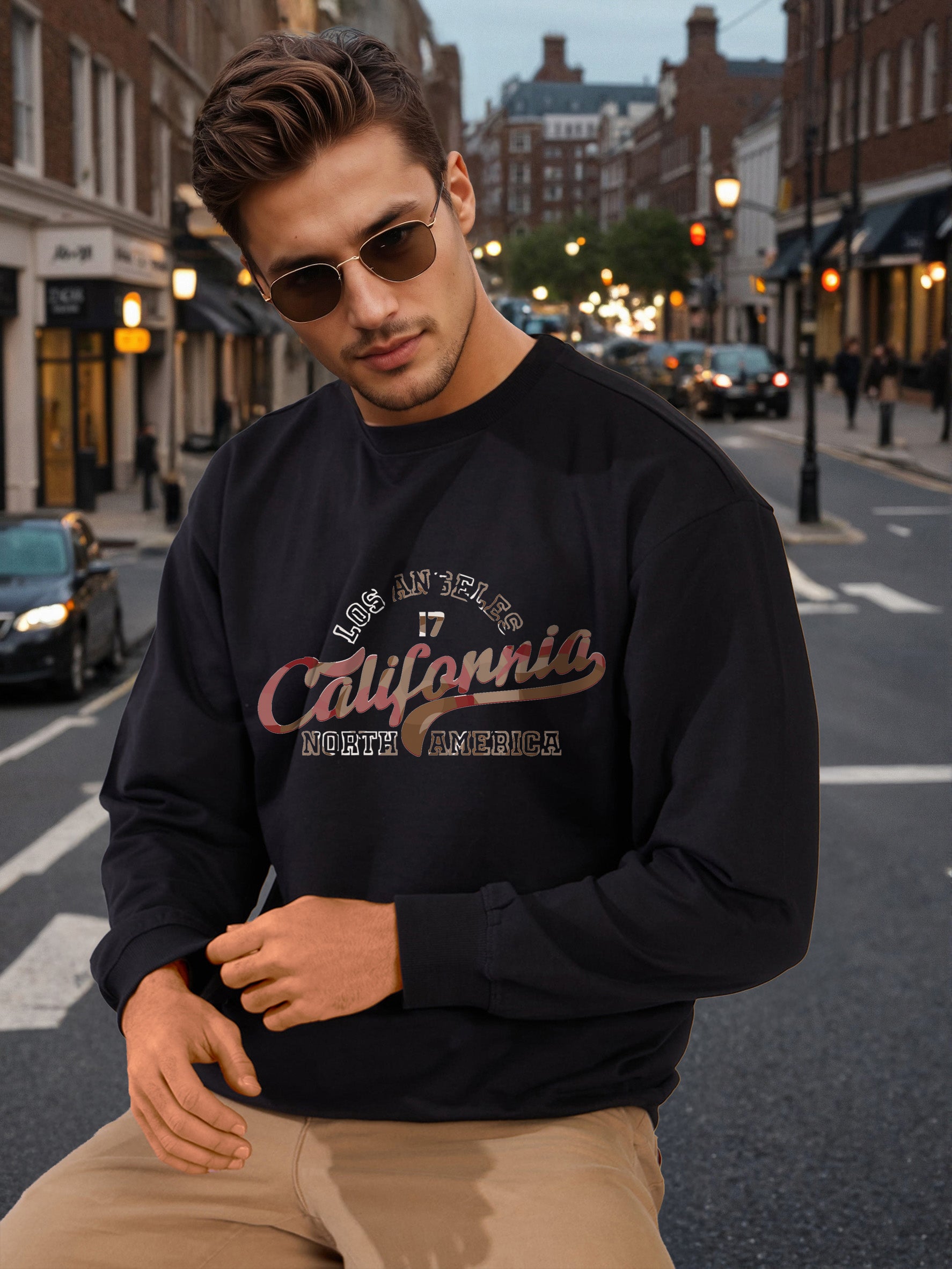Men Relaxed Sweatshirt