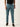 Men Blue Stone Slim Fit Solid Cargo Trouser