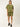 Women Green Olive Co-Ords Set T-Shirt and Shorts