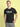 Men Black Typography Print Sustainable T-shirt