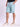 Men Blue Regular Fit Cotton Shorts