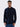 Men Navy Checked Single Pocket Shirt