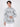 Men White and Green Floral Printed Slub TextureShirt