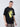 Men Black Graphic Print Oversized T-Shirt