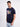 Men Navy Cotton Lycra Graphic Print T-shirt