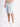 Men Blue Patchwork Baggy Fit Denim Shorts