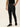 Men Black Slim Fit Solid Cargo Trouser