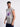 Men Grey Sleeveless Graphic Print Oversized T Shirt