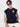 Men Navy Sleeveless Graphic Oversized T Shirt