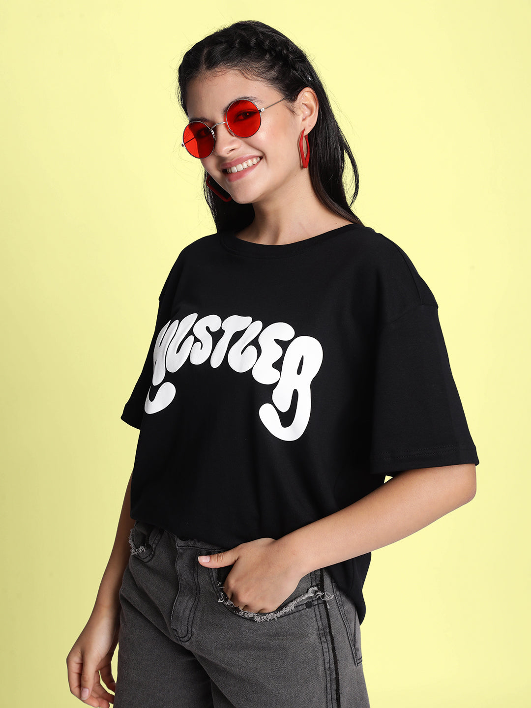 Women’s 'Hustler' Print Graphic T-shirt