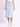 Women Light Blue A-Line Cargo Denim Skirt