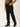 Men Black Straight Fit Solid Jeans