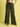 Women Olive Wide-Leg Knitted Trousers