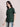 Women Dark Green Oversized T-shirt