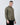 Men Military Olive Double Pocket Overdyed Casual Shirt with Contrast Stitch