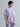 Men Lilac Oversized Knit Seersucker Solid T-Shirt