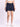 Women Blue Denim Cargo Shorts