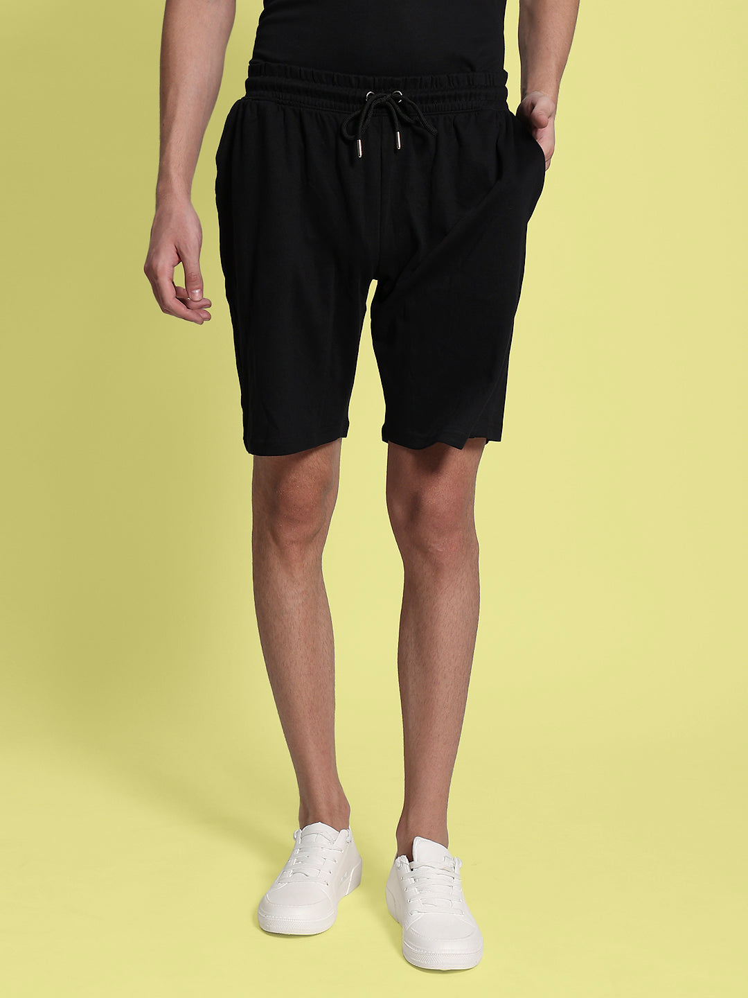 Gender Fluid Black Pride Thumb Print Oversized Shorts