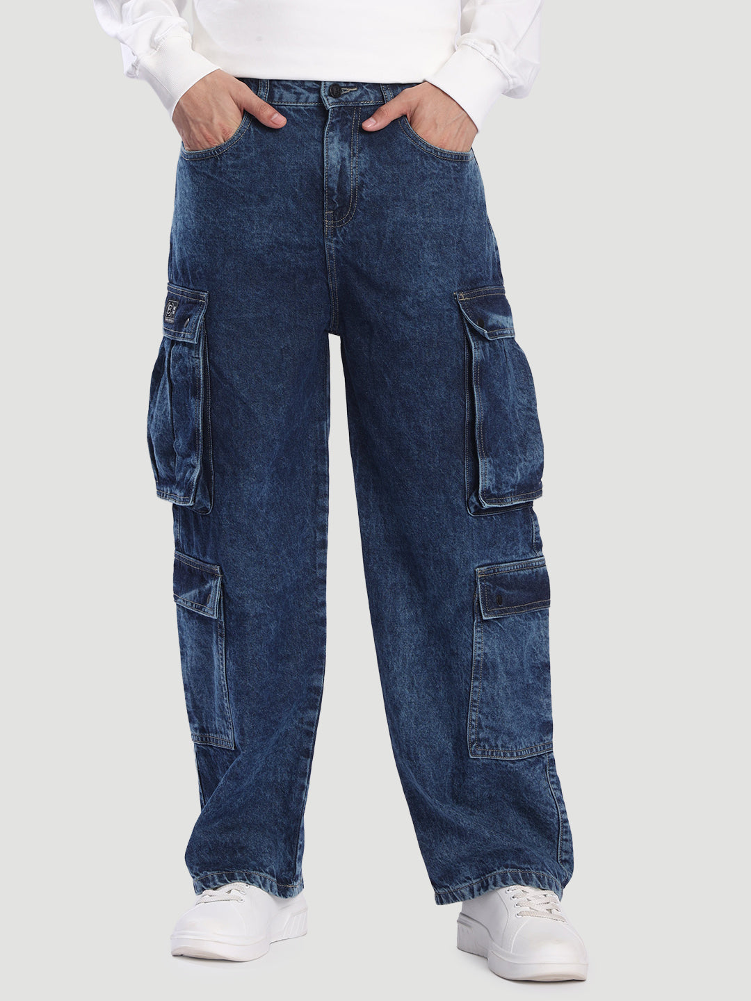 Men 8 Pocket men denim trouser