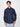 Men Blue and Black Striped Single Pocket Shirt