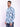 Men Blue Abstract printed Shirt
