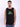 Men Black Sleeveless Typography Print Relax Fit T Shirt
