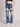 Women Heavly distressed Troned Straight Fit Jeans