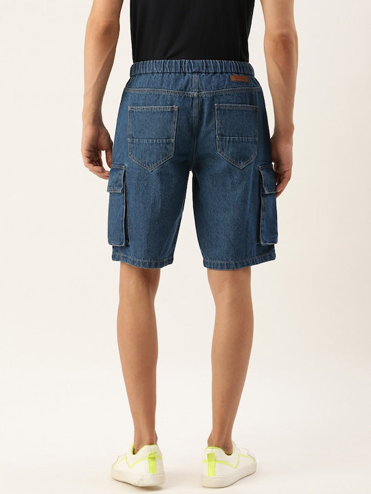 Men's cargo Denim  shorts