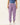 Women Mauve Solid Regular Fit Cargo Joggers