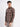 Men Brown Checked Single Pocket Shirt