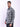 Men Blue and Black Checked Single Pocket Shirt