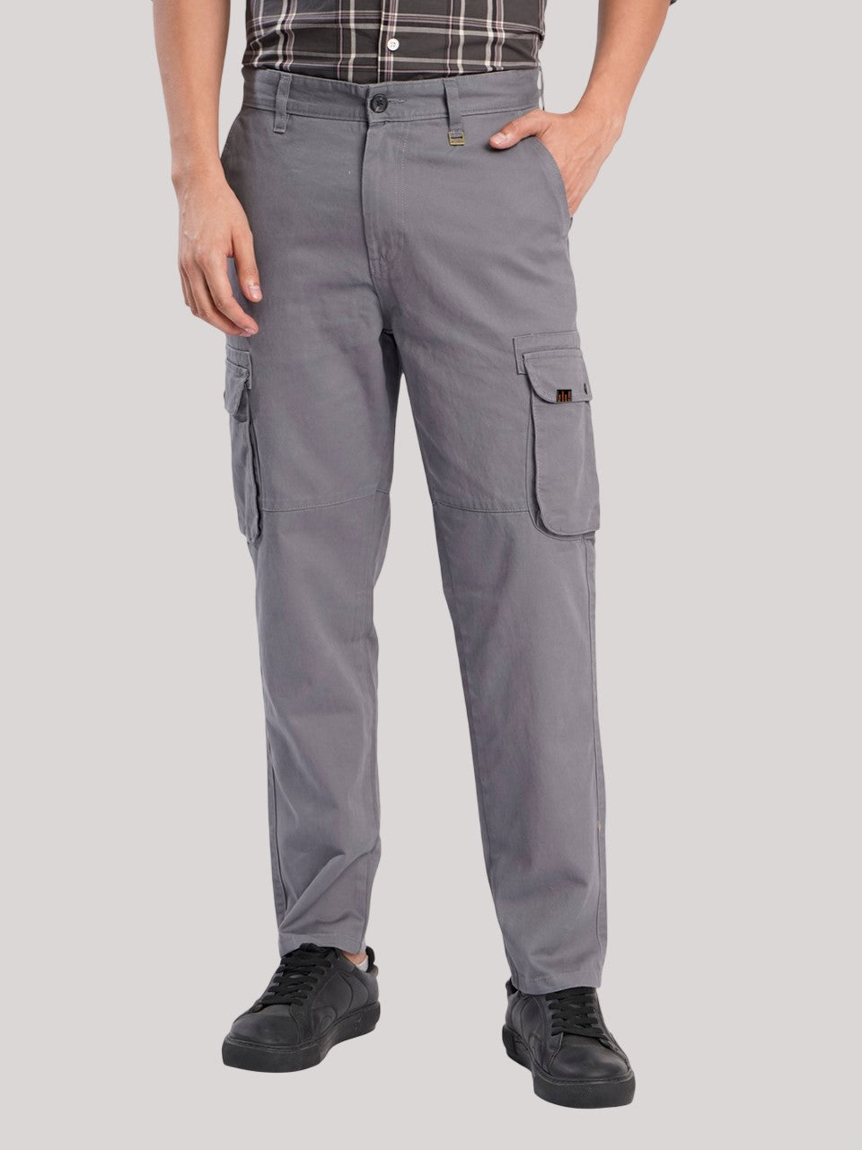 Men Regular Cargo Trousers