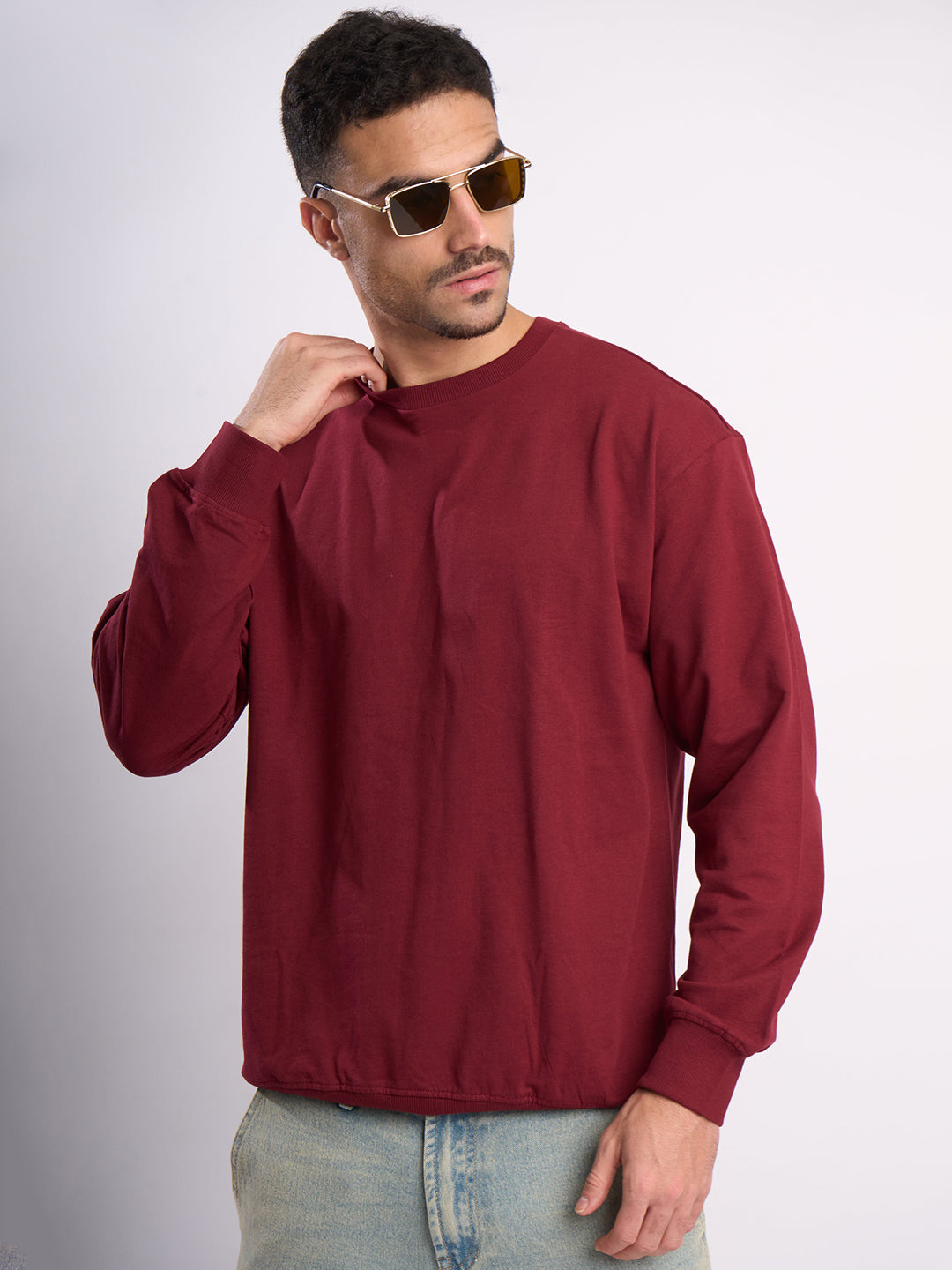 Men Relaxed Sweatshirt